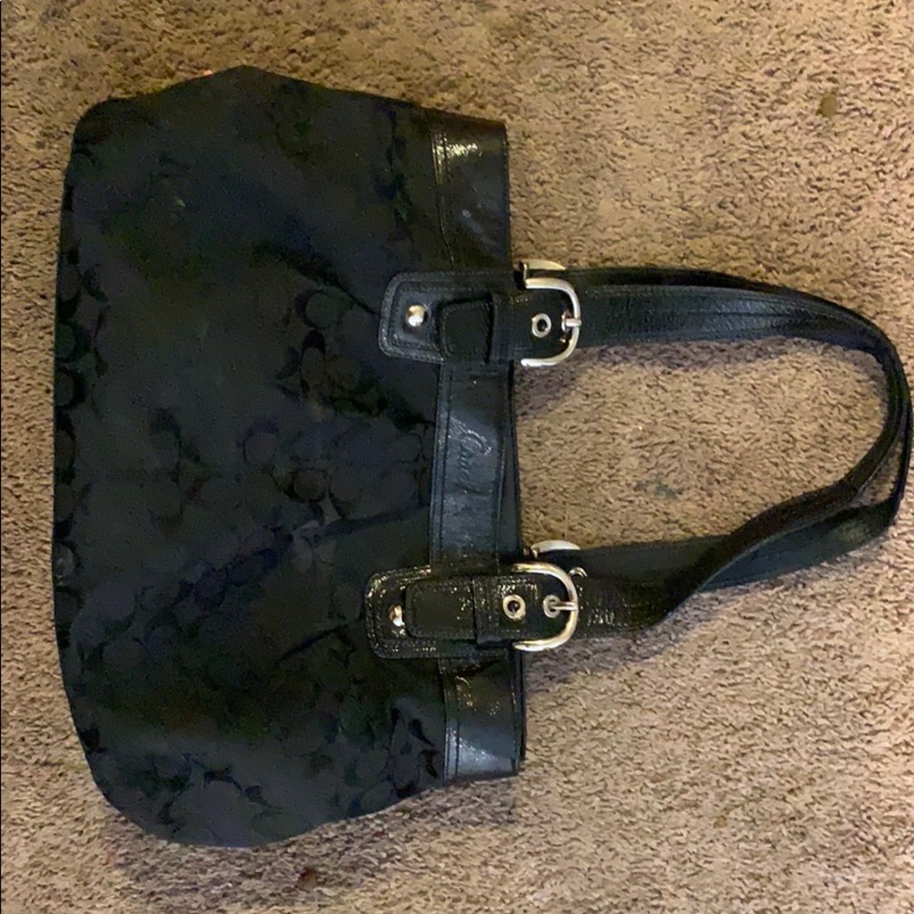 Authentic large Coach bag